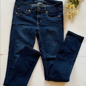American eagle super stretch skinny jeans size 8